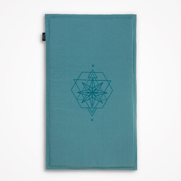 Acupressure mat, aqua