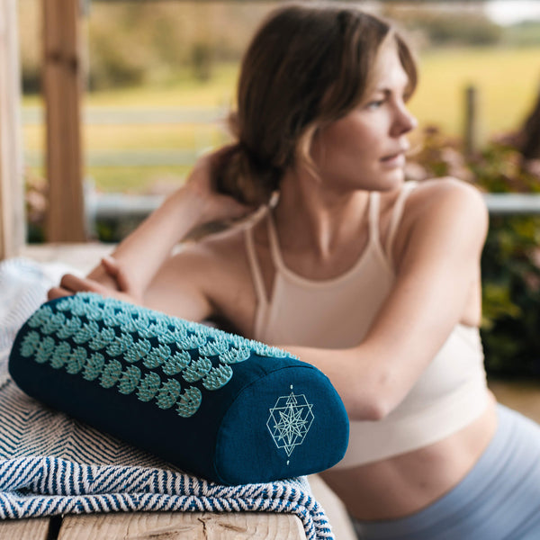 Acupressure pillow, navy